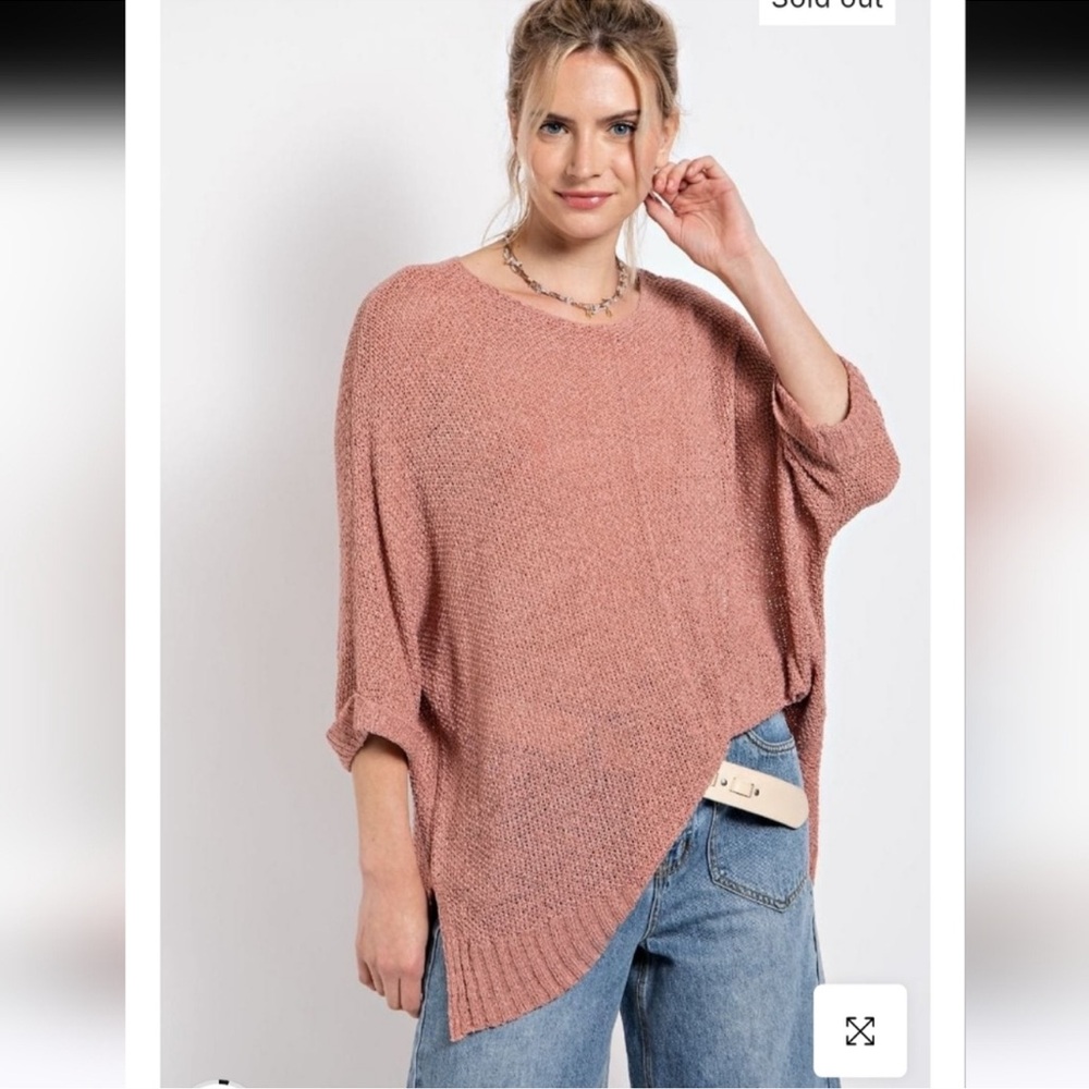 Easel Loose Knit Sweater